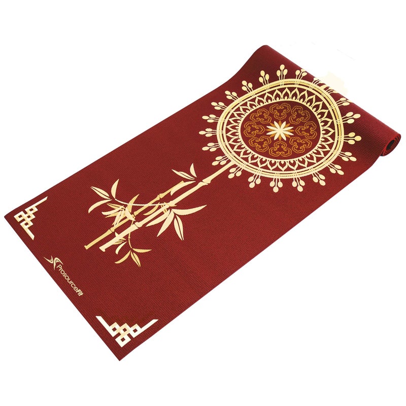 ProsourceFit Yoga Mats 3/16â€ (5mm) Thick for Comfort & Stability with Exclusive Printed Designs - Image 3